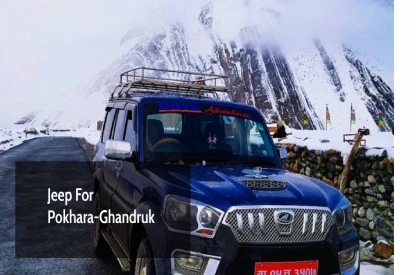 Pokhara Ghandruk Jeep Hiring Service